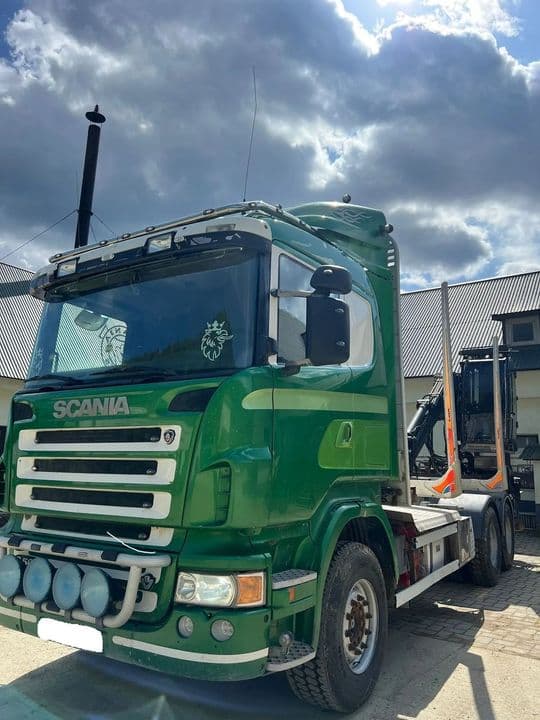 Scania R500 Camion Forestier Scania R500 Transport Lemne