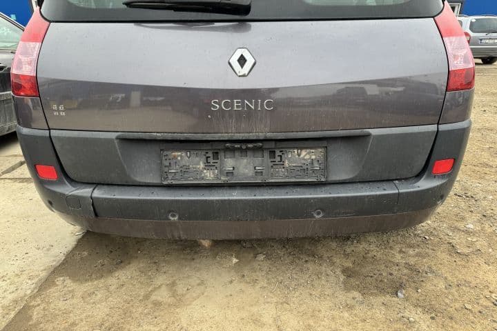 Bara spate culoare TEC68 - SHETLAND GREY BC Renault Grand Scenic 2 [2