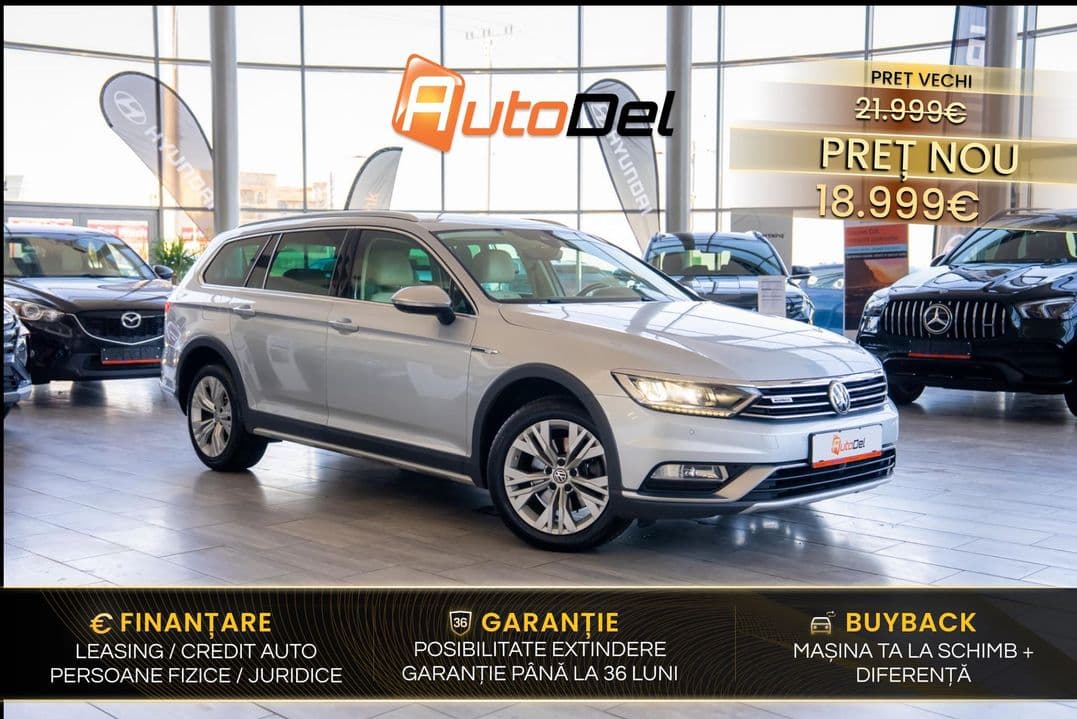 Volkswagen Passat Alltrack 2.0TDI 4Motion DSG "Highline" / Garantie extinsa /Posibilitate Leasing