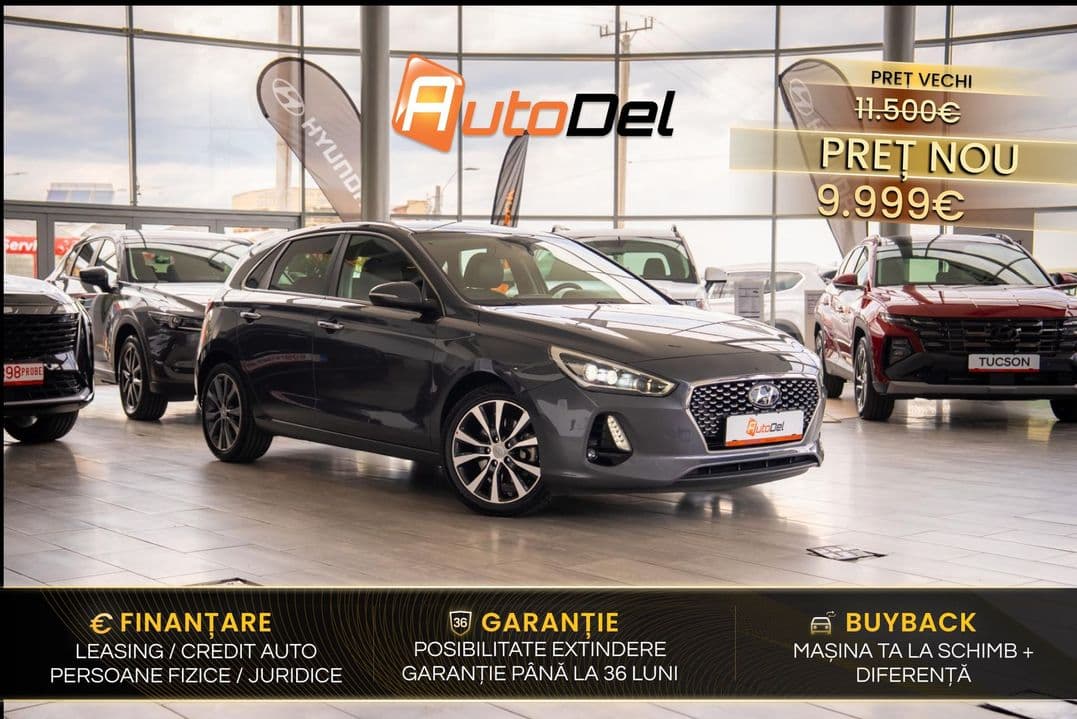 Hyundai I30 i30 1.6 / LED / Side Assist / Lane Assist / Computer bord