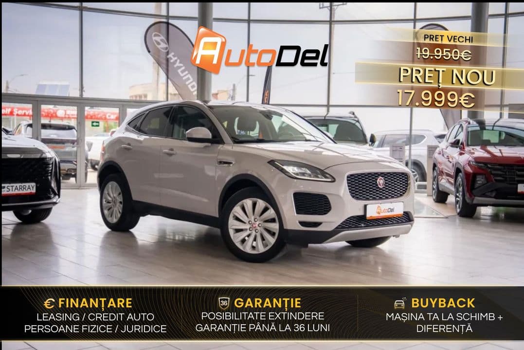 Jaguar E-Pace 2.0 D150 4x4 Automat / Garantie extinsa / Posibilitate Leasing
