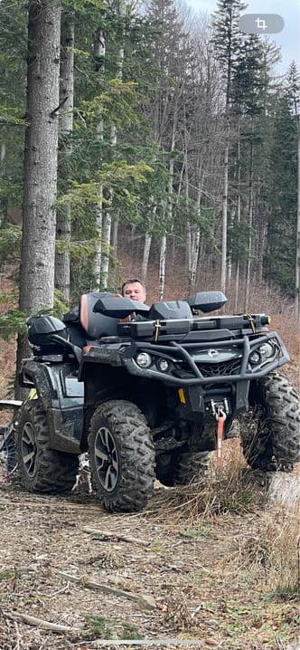 brp can am outlander 1000R max limited + REMORCA