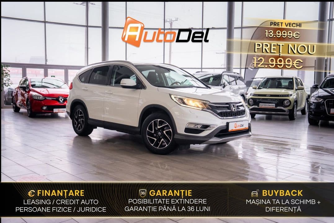 Honda CR-V 1.6 Diesel / LED / Pilot / Navi / Climatronic / Încălzire