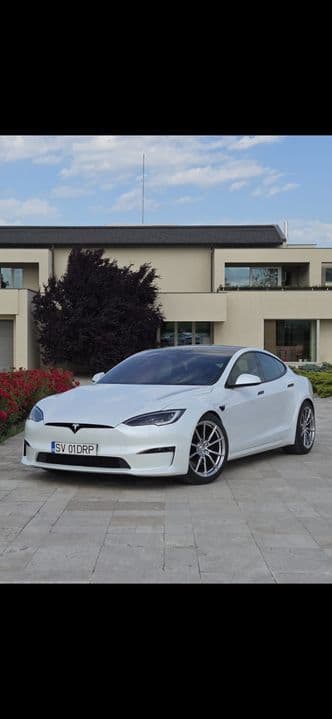 Tesla Model S Plaid, Enhanced Autopilot, Extras 8000E, impecabila