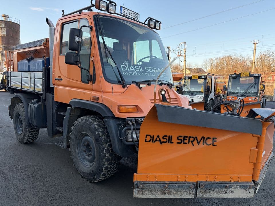 Unimog U300 echipat de iarna