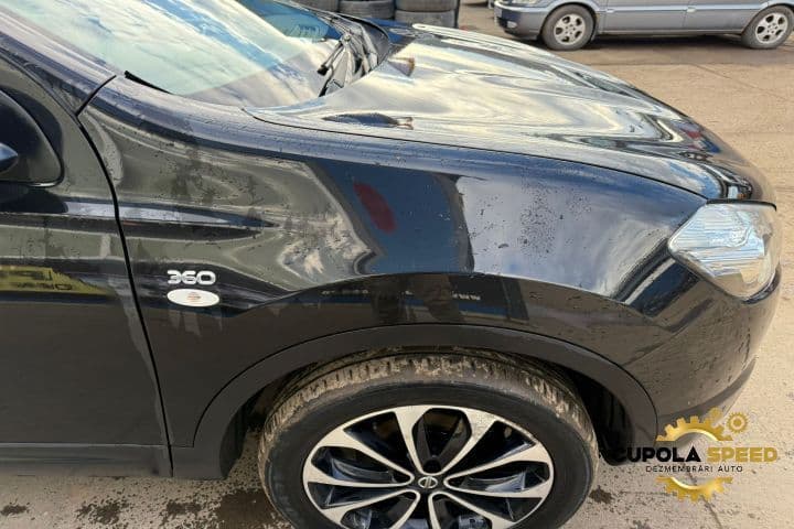 Aripa fata dreapta culoare NEGRU Z11 Nissan Qashqai 1 J10 [facelift]