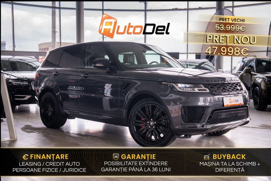 Land Rover Range Rover Sport Land Rover Range Rover Sport L494 3.0 Hibrid / Memory / 400CP /Keyless