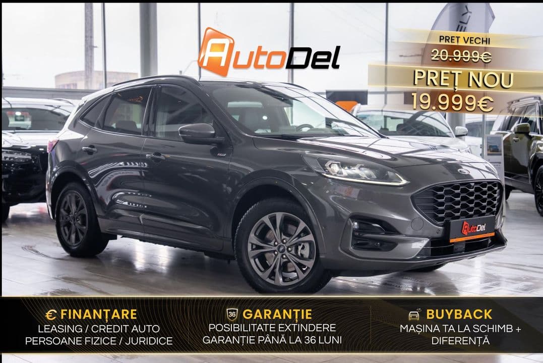 Ford Kuga plug-in hybrid automatik "ST-line" / Încălzire volan /Cameră