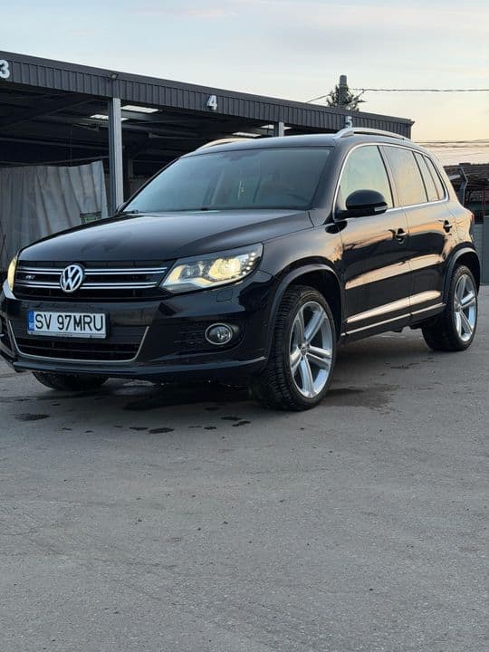 VW Tiguan R-Line 2014 | Piele crem  | 2.0 TDI 177 CP | DSG | 188.000KM