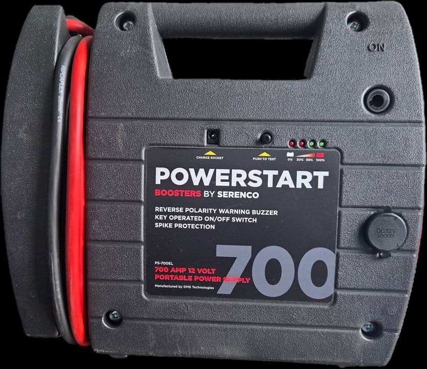 BOOSTER POWERSTART 12V 700AMP Starter Robot Pornire BY SERENCO  Ca Nou