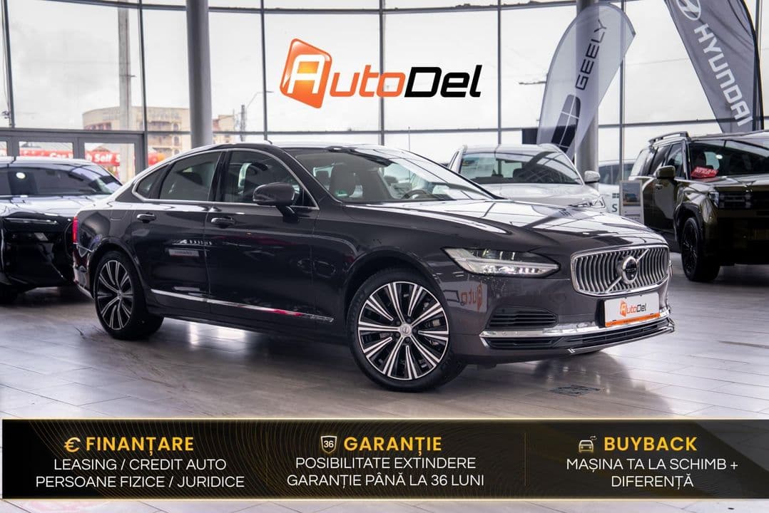 Volvo S90 T8 recharge awd geartronic „plus bright” / 360 / ACC / LED