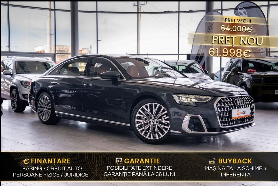 Audi A8 L 60 TFSI e quattro Tiptronic / 360 / LED / Cameră