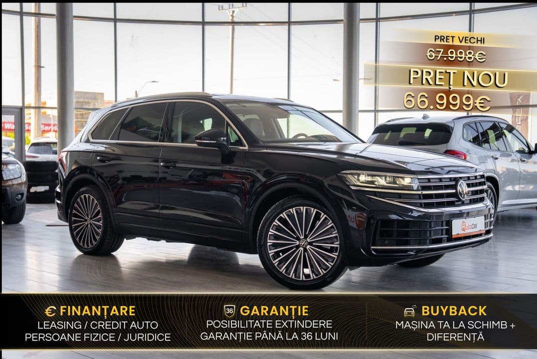 Volkswagen Touareg Elegance 4Motion 3.0 TSIe / Matrix / Trapă / 360