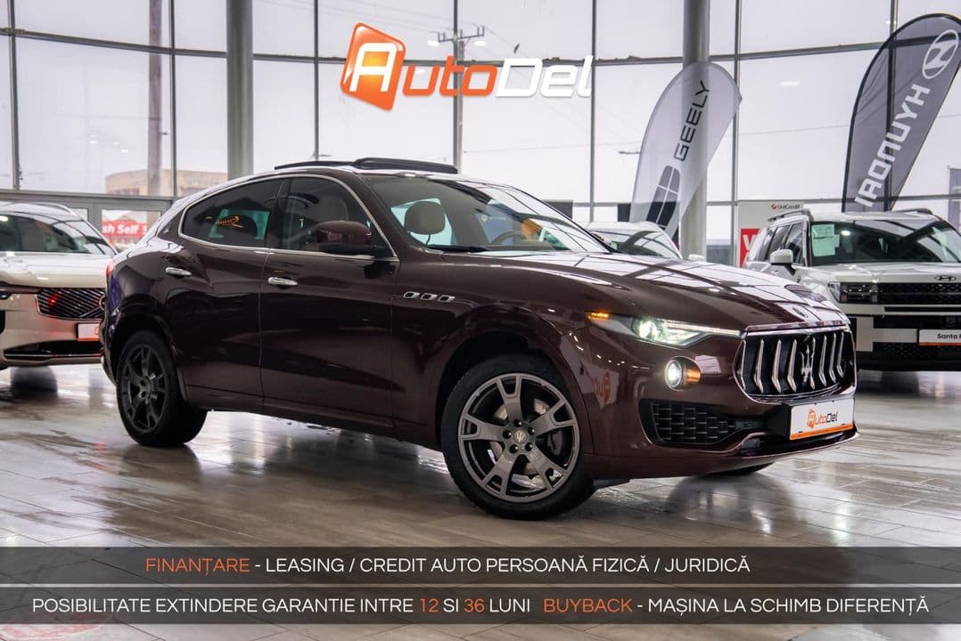 Maserati Levante Q4 / Panoramic / LED / Pilot / Piele / Cameră