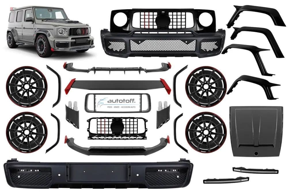 Pachet Mercedes G-Class W464 (2018+) B Rocket 900 Carbon Design