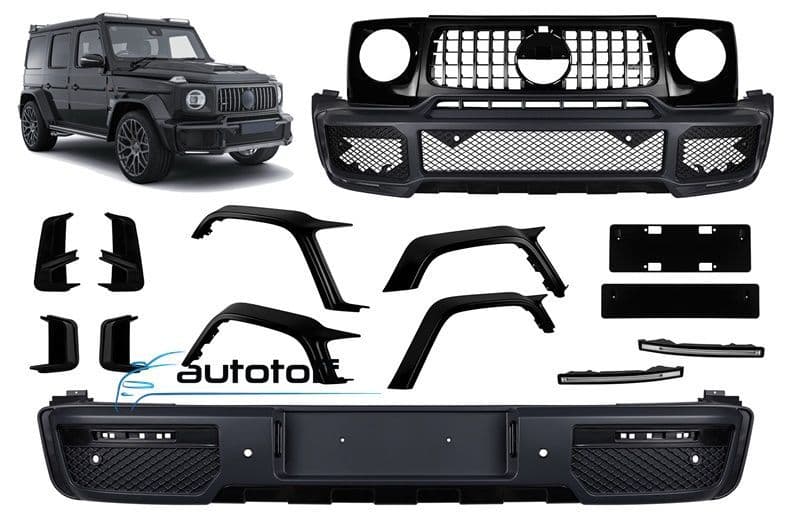 Pachet exterior Mercedes W464 W463 G-Class (2018+) Brabus G800 Design