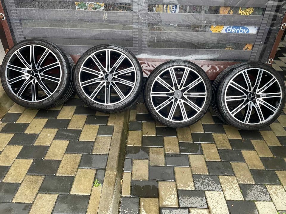 set jante originale Mercedes 19 inch + cauciucuri