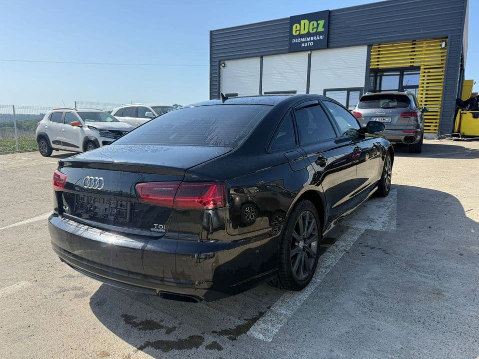 Dezmembrez Audi a6 c7 facelift s-line 2017 neagra berlina 3.0 tdi CZVA quattro cutie automata PLW