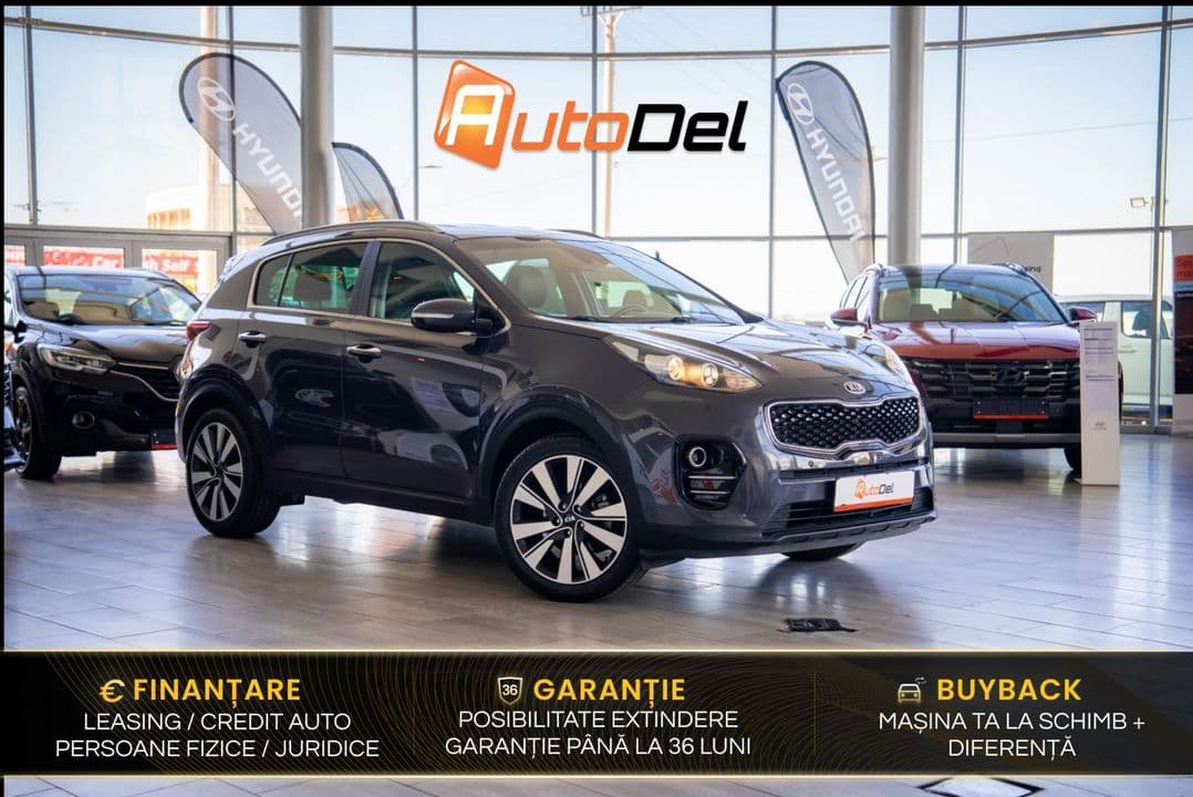 Kia Sportage 1.7 CRDI 2WD Aut. Vision / Cameră / Pilot / Lane Assist